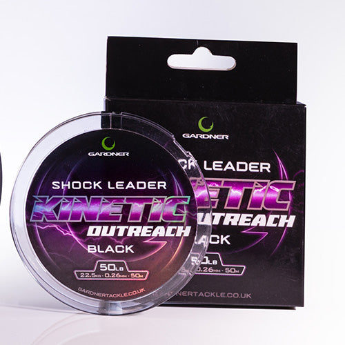Kinetic OutReach Shock Leader ORANGE 50lb 0.26mm 50m