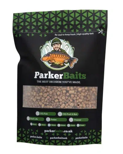 Parker Baits -Pellet - 1kg - OG Fruit & Nut