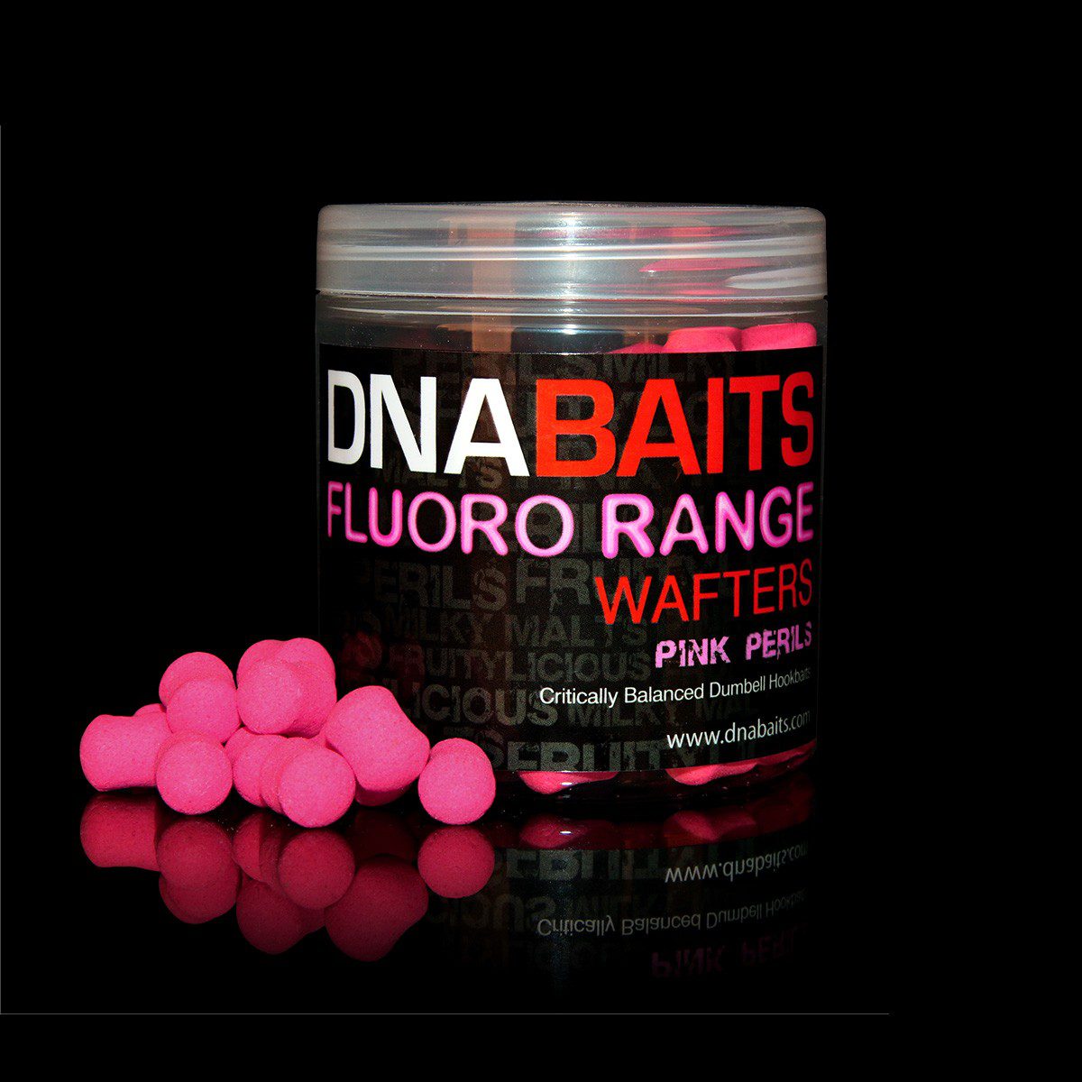 Pink Perils Dumbell Wafters Small