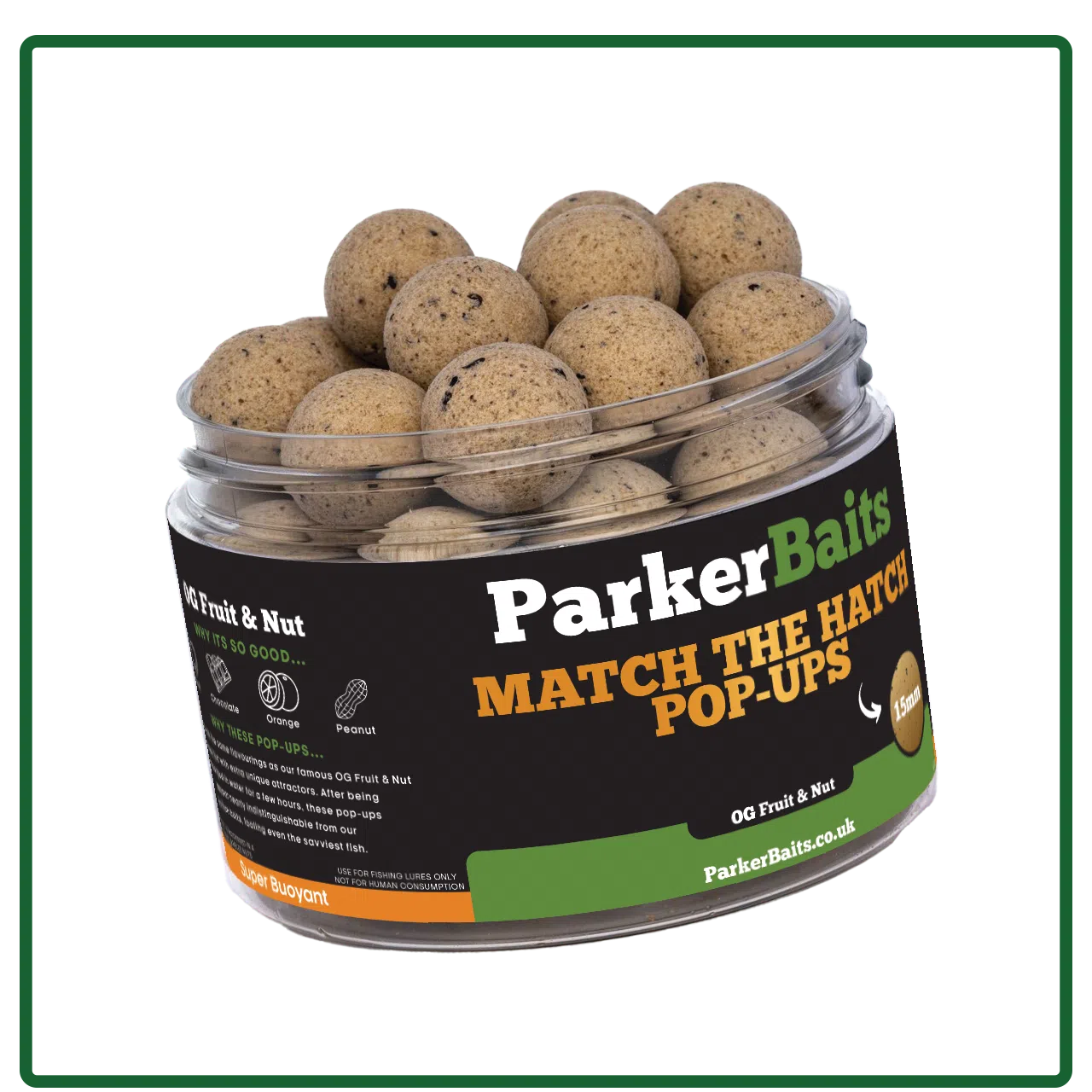 MATCH THE HATCH POP-UPS – OG FRUIT & NUT