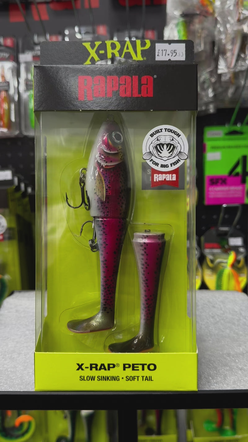 Load and play video in Gallery viewer, Rapala X-RAP Peto 14cm 39g Live Rainbow Trout
