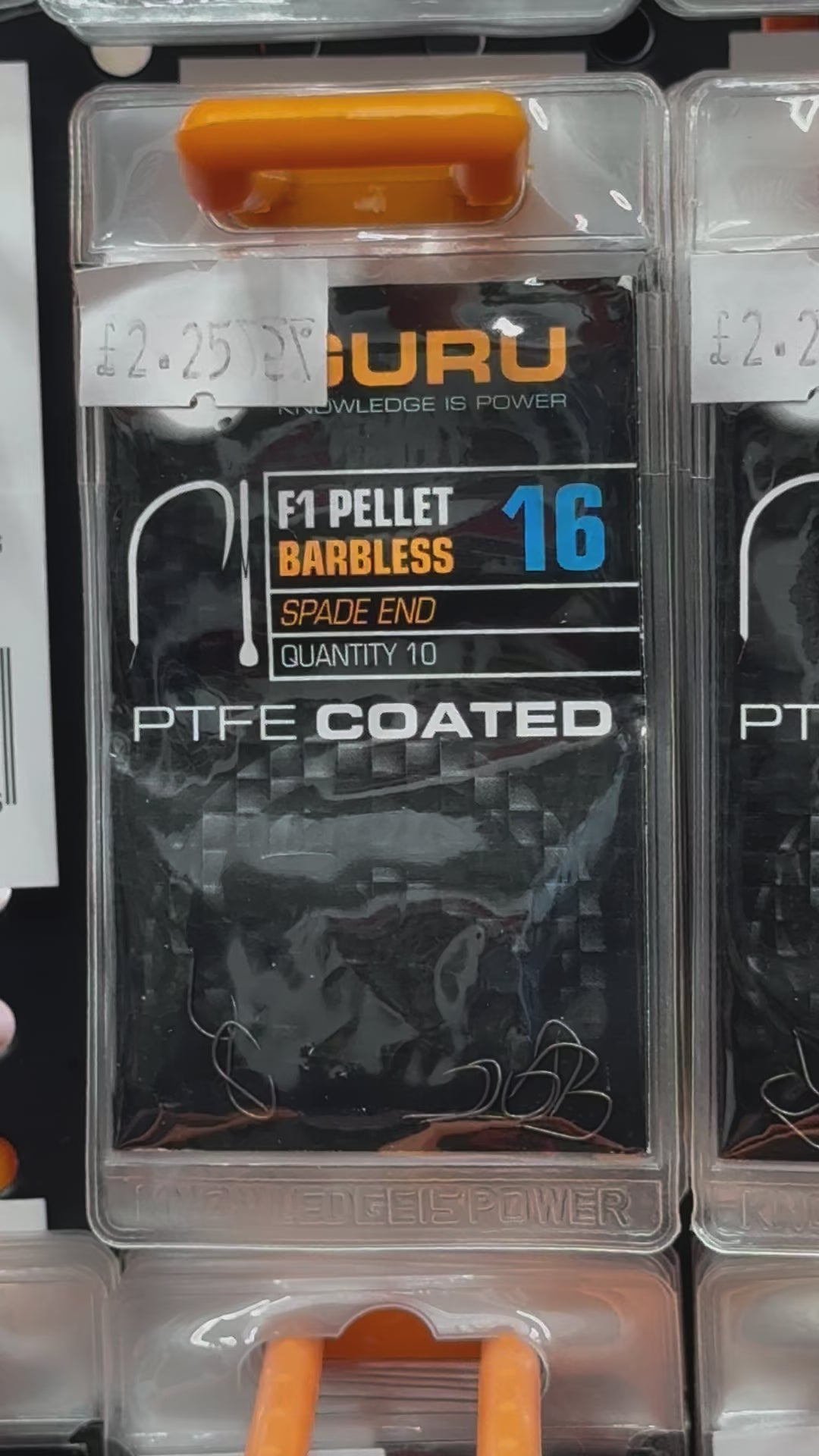 Tackle Guru - F1 Pellet Barbless Spade End