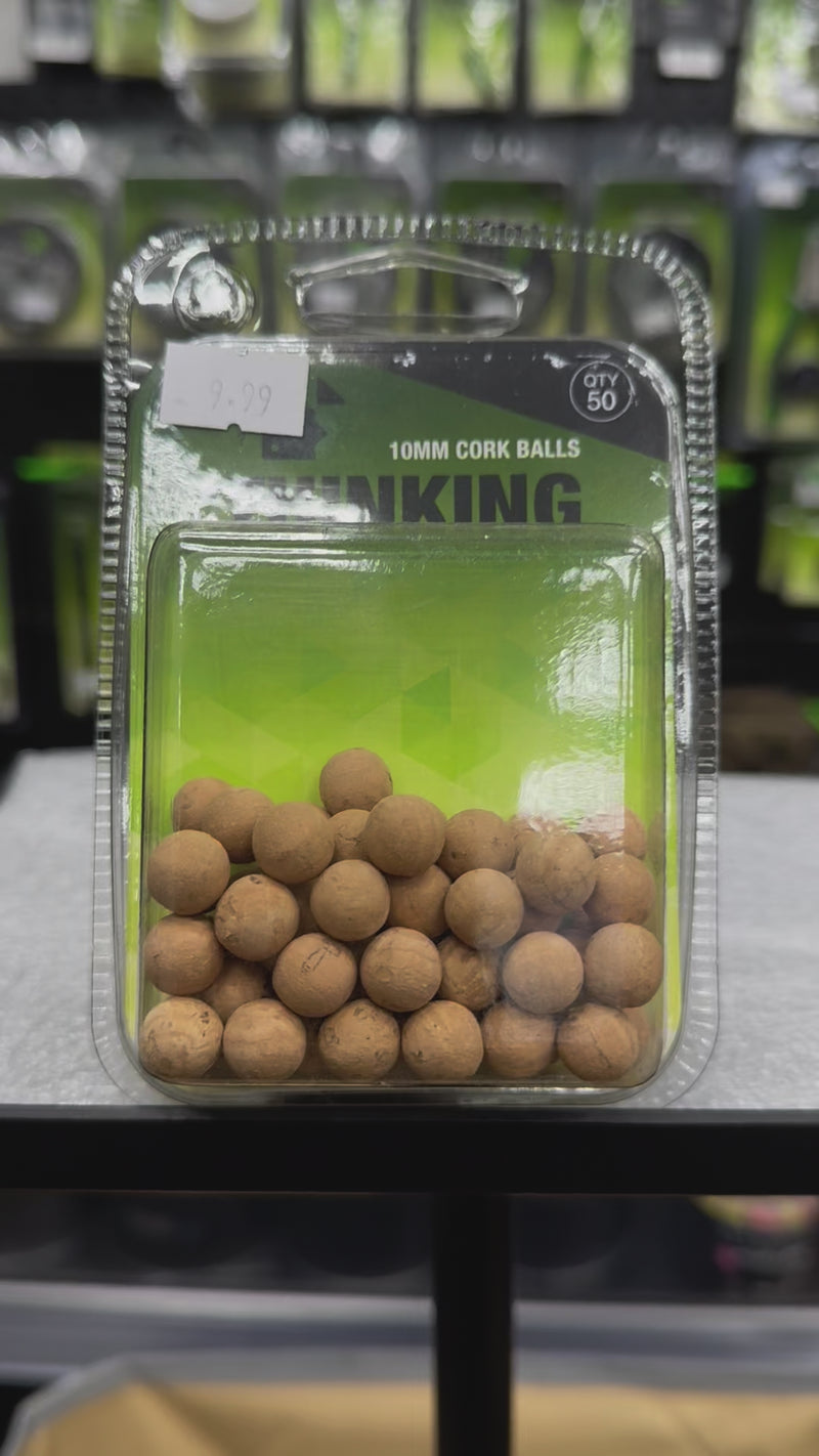 Load and play video in Gallery viewer, Thinking Anglers 10MM CORK BALLS (50)
