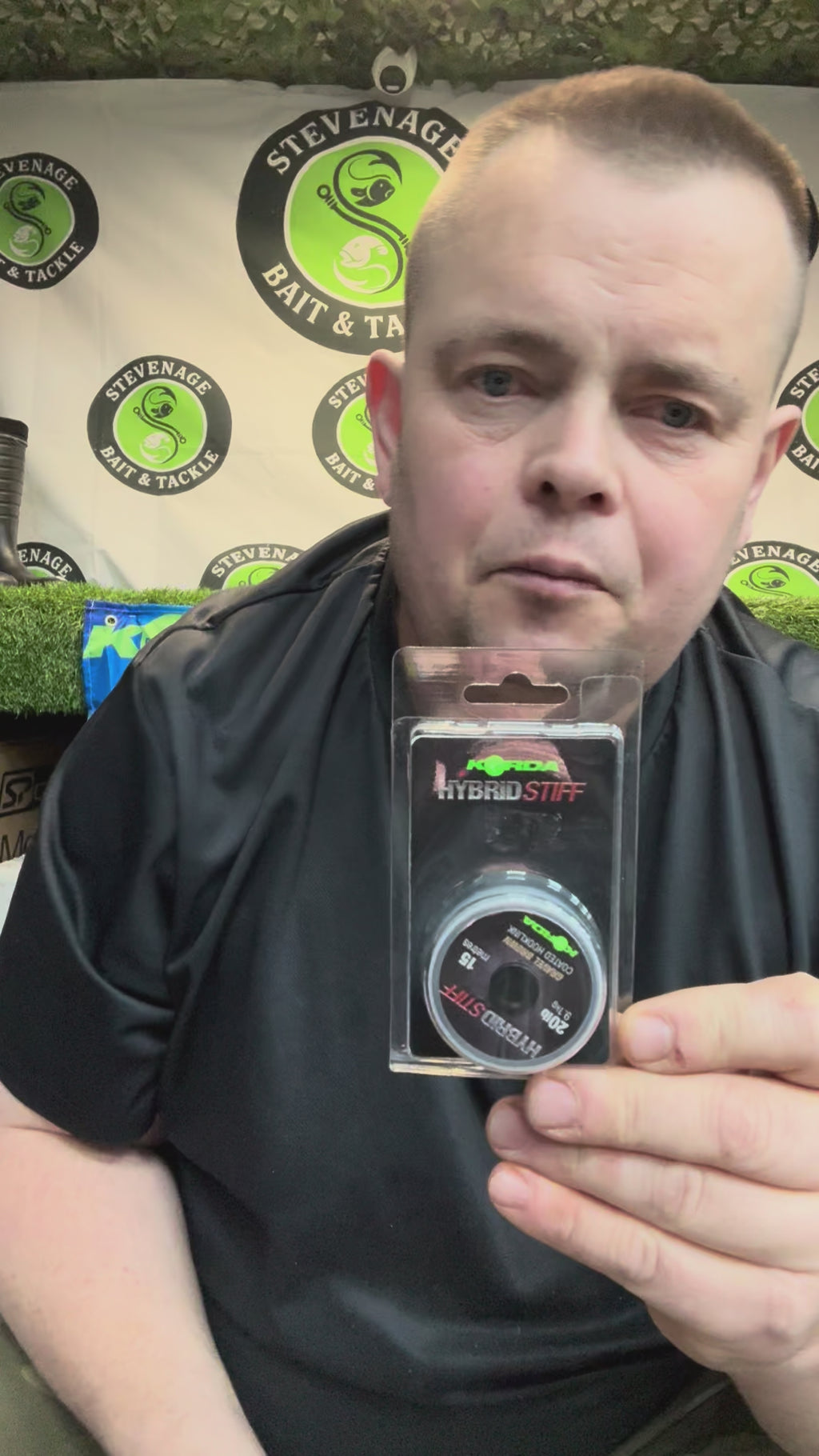 Korda - Hybrid Stiff Weed Green 20lb 15m