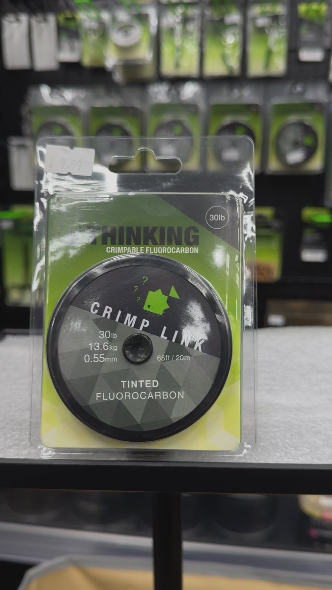 THINKING ANGLERS CRIMP LINK TINTED FLUOROCARBON - 20M