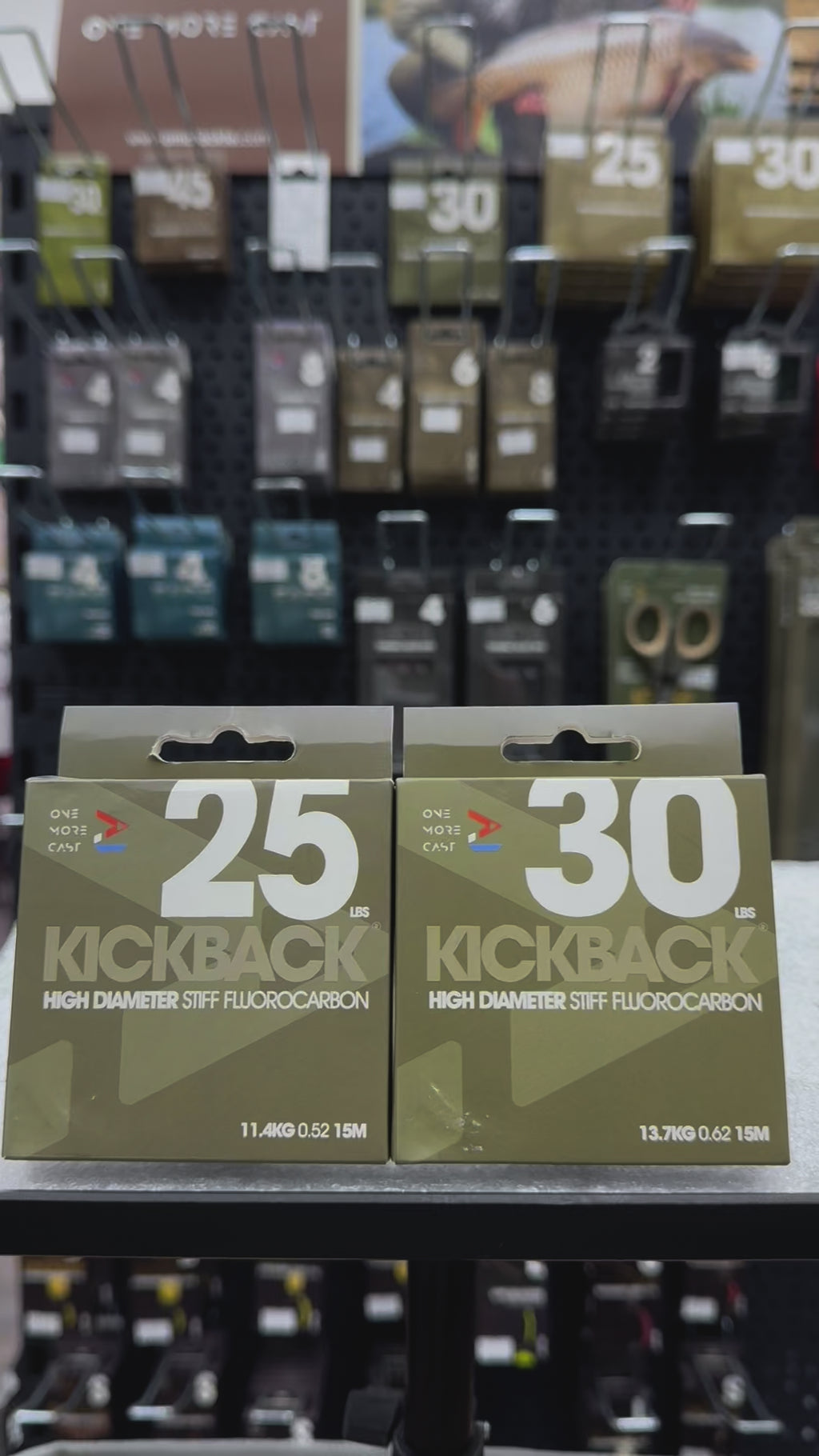 KICKBACK HIGH DIAMETER STIFF FLUOROCARBON