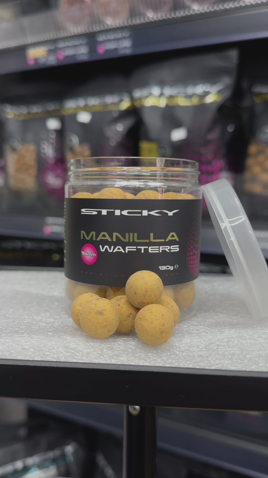 Sticky Baits -MANILLA WAFTERS 16mm