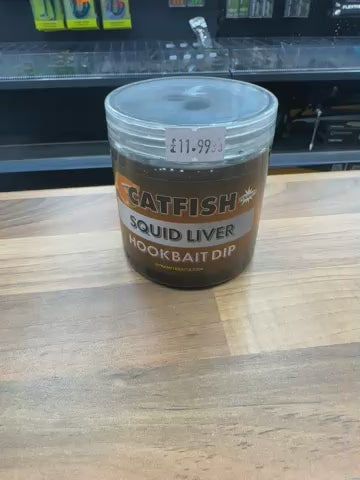 Load and play video in Gallery viewer, Dynamite Baits Squid Liver Catfish Dip - 270ml
