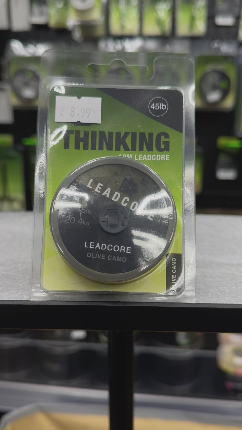 Thinking Anglers 10M LEADCORE 45LB SILT CAMO