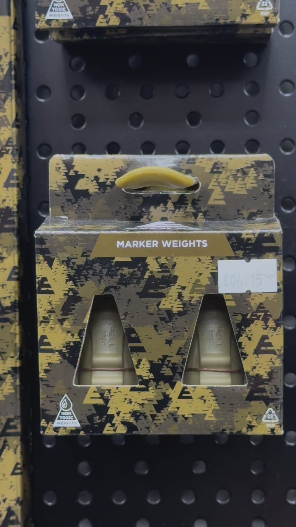 Evolve Tackle Marker Weights - 4oz/113g