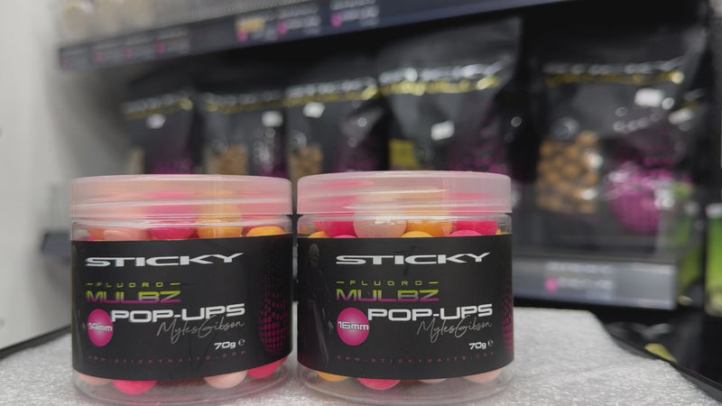 Load and play video in Gallery viewer, Sticky Baits -MULBZ FLUORO POP-UPS
