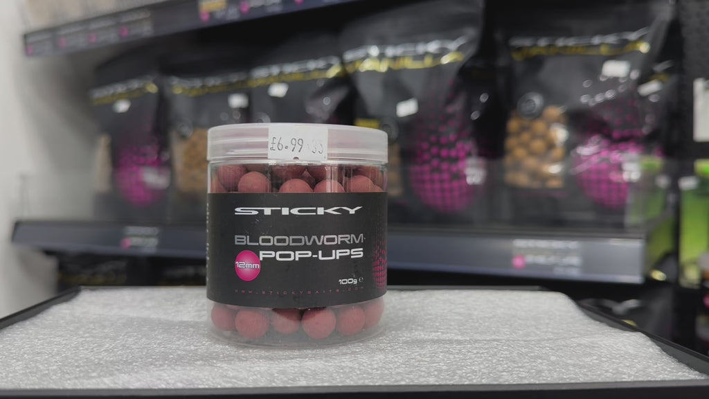 Sticky Baits - BLOODWORM POP-UPS