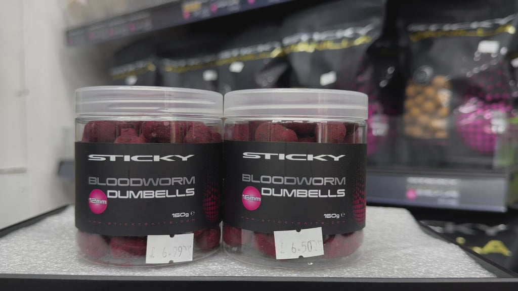 Sticky Baits - Bloodworm DUMBELLS