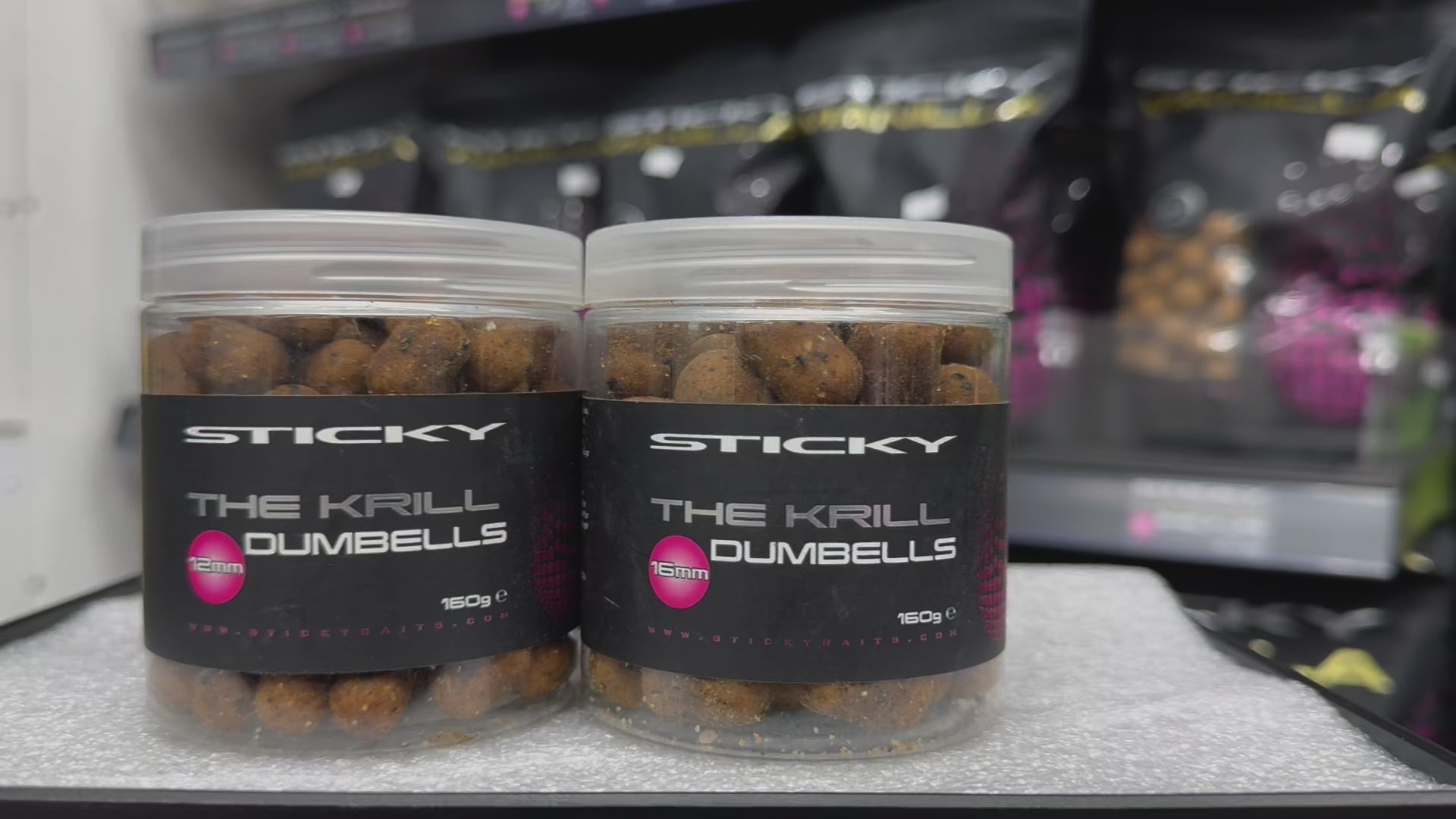Sticky Baits -THE KRILL DUMBELLS