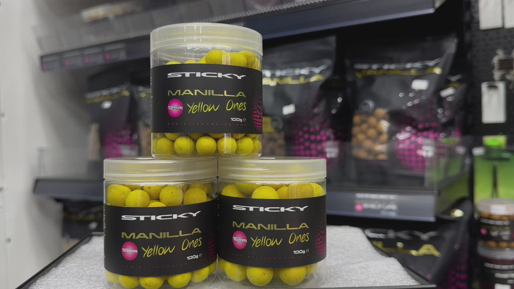 Sticky Baits - MANILLA YELLOW ONES
