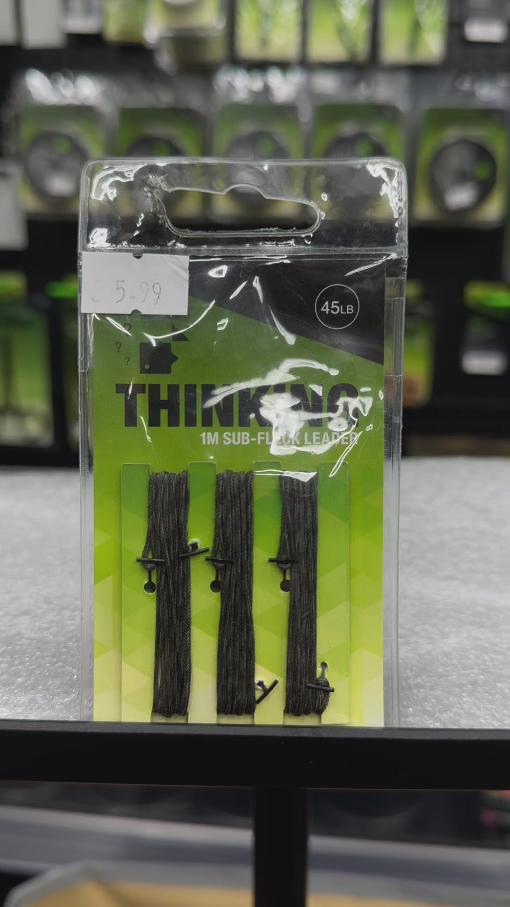 Thinking Anglers 1m Sub Fleck Leaders 45lb