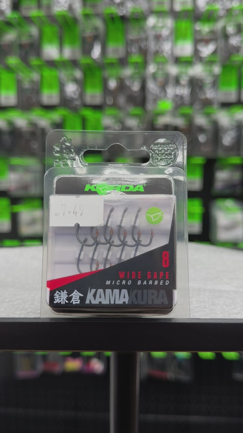 Load and play video in Gallery viewer, Korda - Kamakura Wide Gape Hooks
