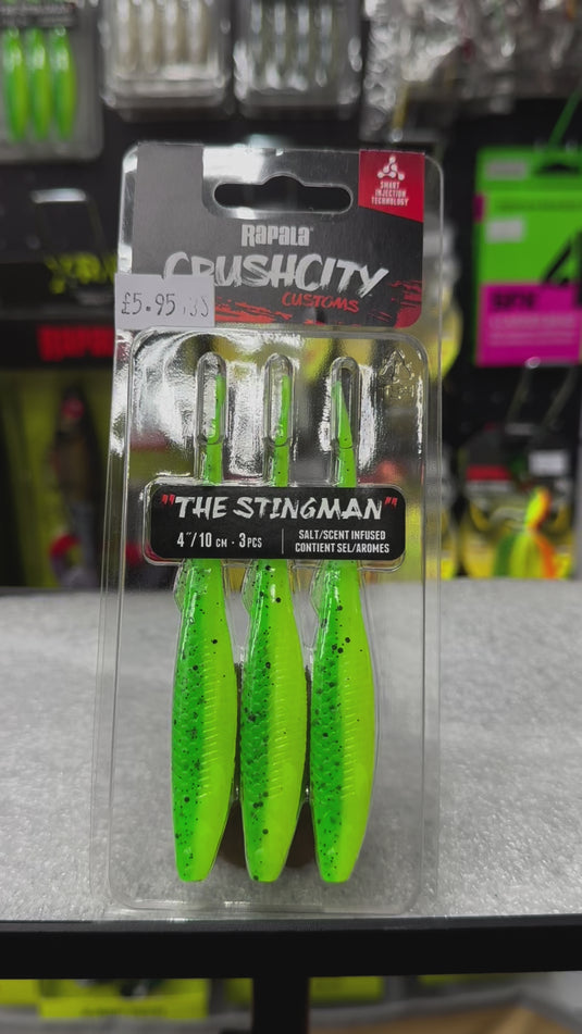 Rapala CrushCity The Stingman 10cm, 4,5g 3-Pack