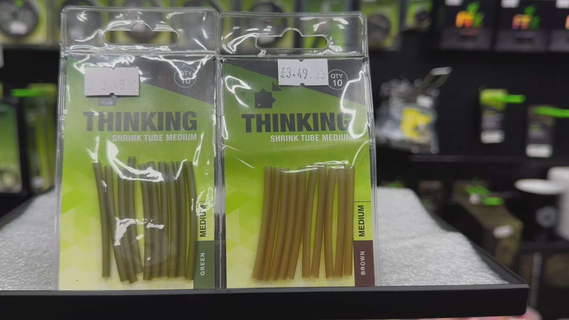 Thinking Anglers SHRINK TUBE MEDIUM BROWN (10)