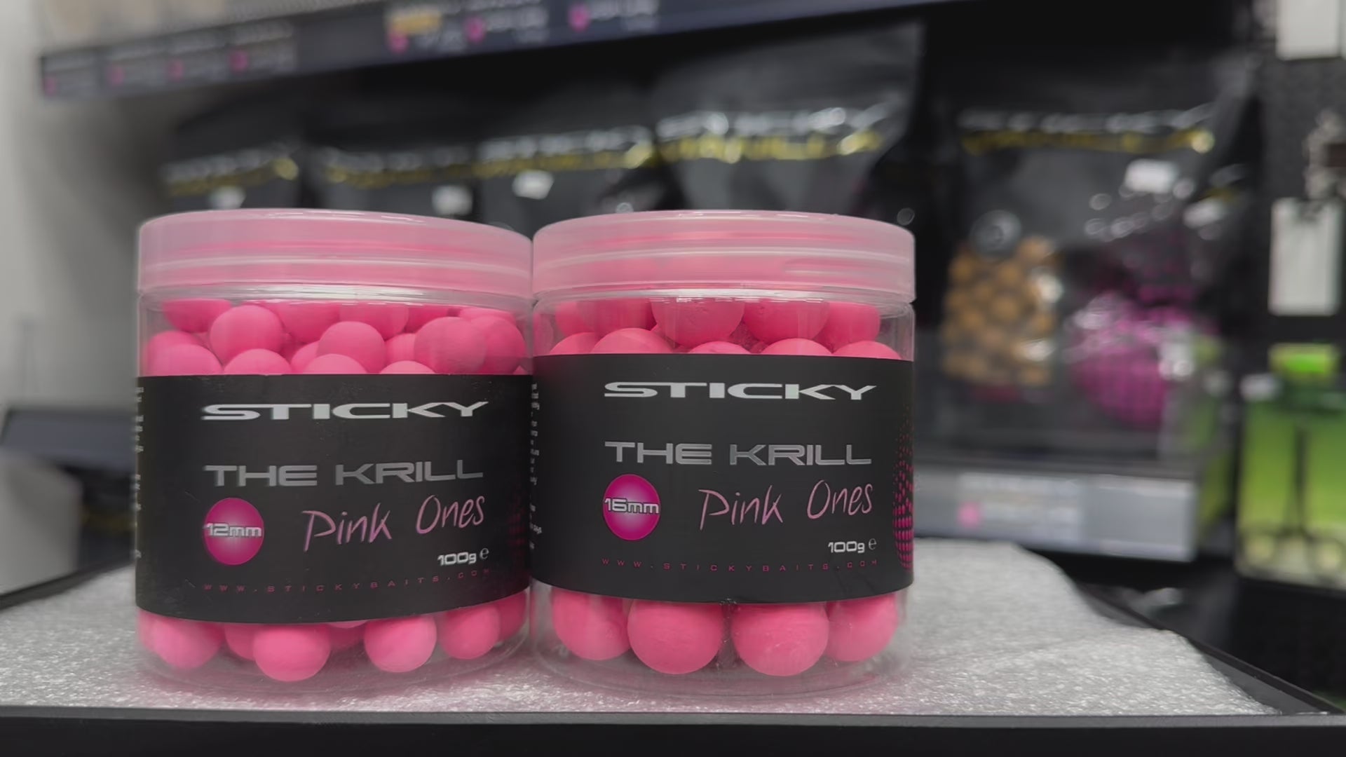 Sticky Baits -THE KRILL PINK ONES PRODUCTS    |    THE KRILL