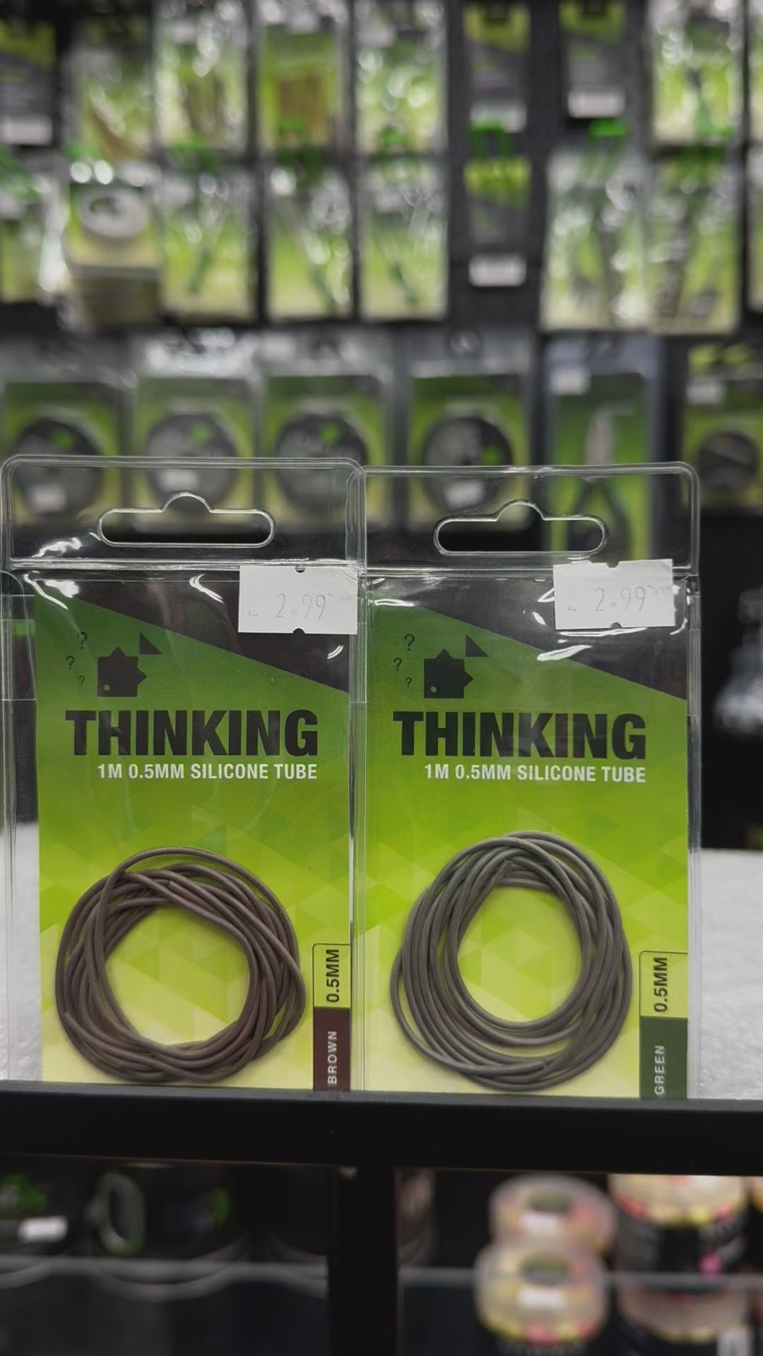 Thinking Anglers 1M SILICONE TUBE 0.5MM BROWN