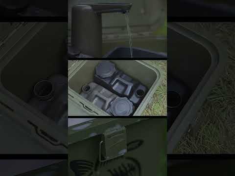 Load and play video in Gallery viewer, NGT Bivvy Sink - Complete Outdoor Sink for Anglers
