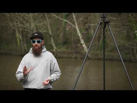 NGT Weighing Tripod - Steel Construction with Mud Feet and Case