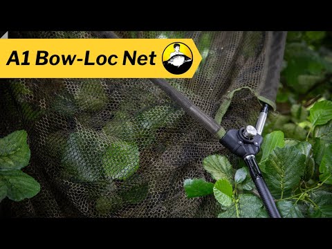 Load and play video in Gallery viewer, SOLAR TACKLE A1 BOW-LOC LANDING NET 42&quot;
