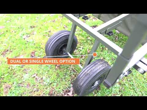 Load and play video in Gallery viewer, NGT Dynamic Barrow - Adjustable Profile with Twin or Single Wheel Usage

