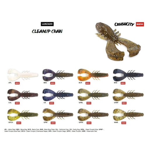 Rapala Crushcity Cleanup Craw 3.5