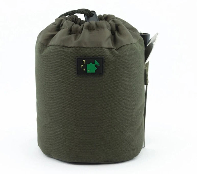 Thinking Anglers Olive Gas Canister Pouch - TAGCP | Carp Fishing Tackle