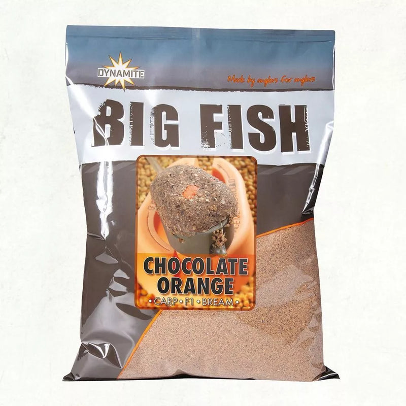 Load image into Gallery viewer, Dynamite Big Fish Chocolate Orange Groundbait 1.8kg Match Fishing Carp Bream F1
