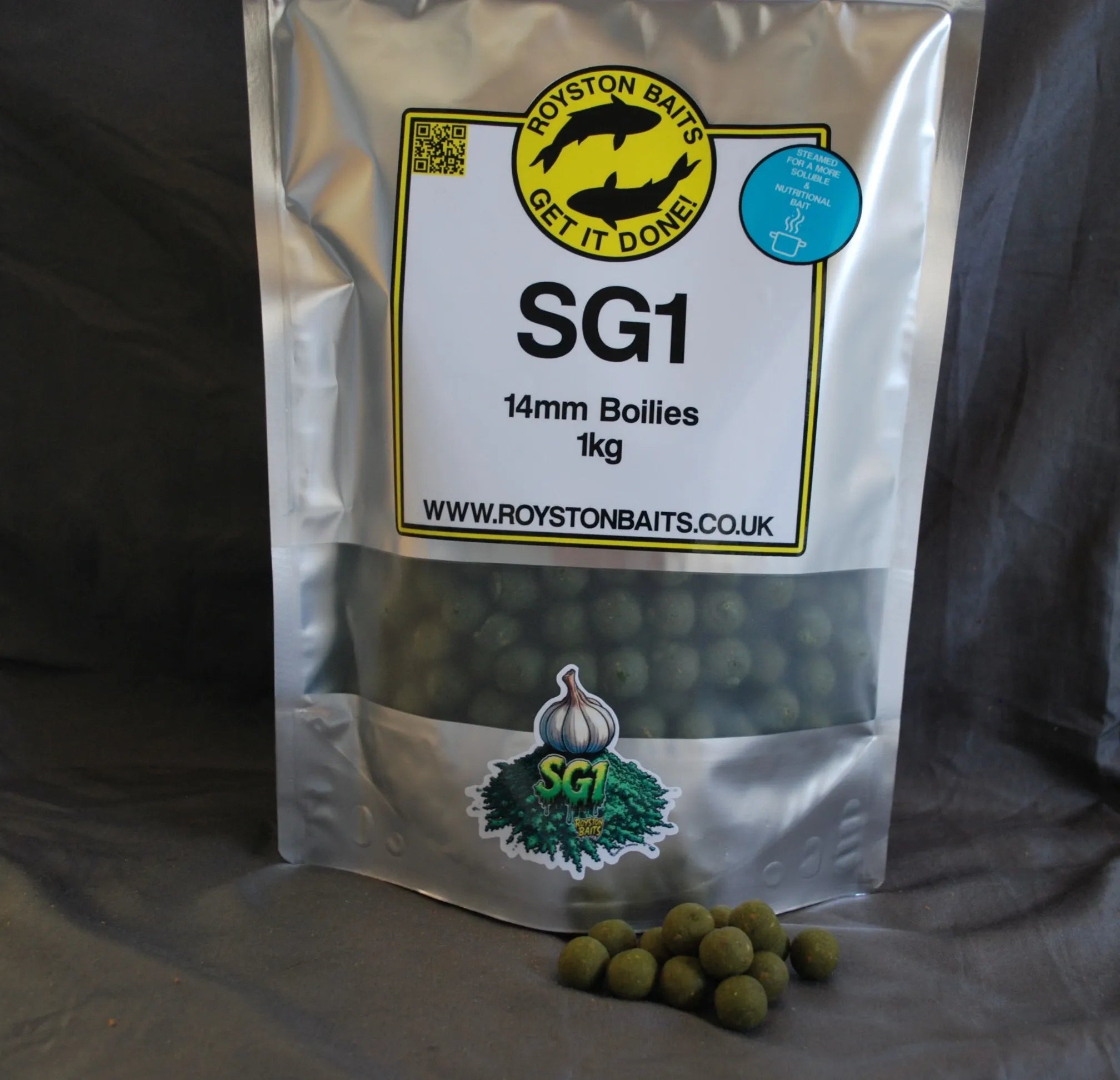 SG1 14mm boilies 1kg