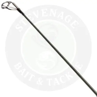 Black fishing rod with metallic looped handle high-performance shimano tribal tx specialist play rod