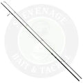 Black shimano tribal tx specialist play rod with sleek slender design and segmented construction for easy portability