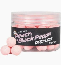 Dynamite Baits N-Ticers Peach & Black Pepper Pop-Ups