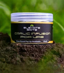 Elevate Baits Garlic Infusion 15mm Round Pop-Ups