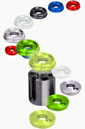 SOLAR TACKLE LOCK & LOAD INDICATOR END CAPS  - SET OF 2 - PTFE