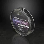 GARDNER TACKLE - KINETIC OUTREACH SHOCK LEADER 50lb 50m 0.26mm BLACK