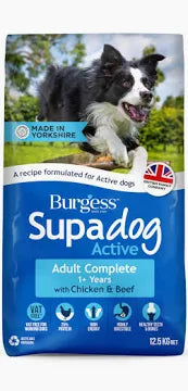 Supadog Active Chicken & Beef 12.5kg