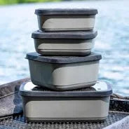 Load image into Gallery viewer, Tackle Guru - Conti Bait Box 3.3 Pint Grey
