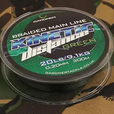 Gardner Tackle Kinetic Distance Braided Main Line 20lbs 300m