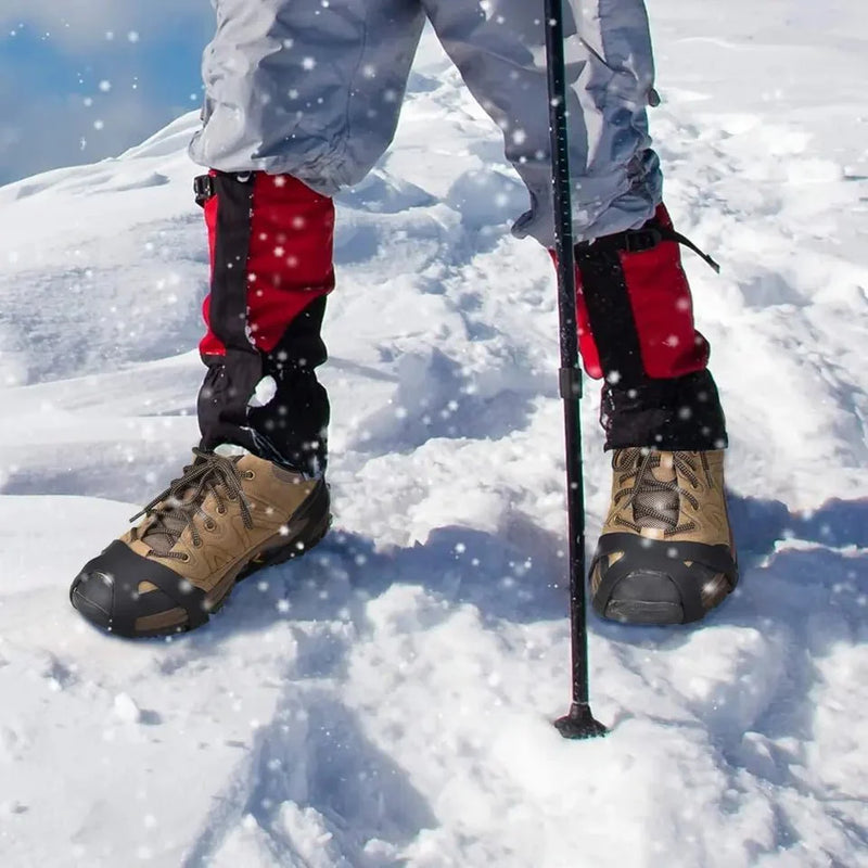 Load image into Gallery viewer, Silicone Ice Crampons With 10 Steel Studs
