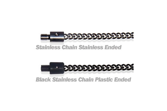 SOLAR TACKLE STAINLESS CHAIN STAINLESS ENDED 12 inch