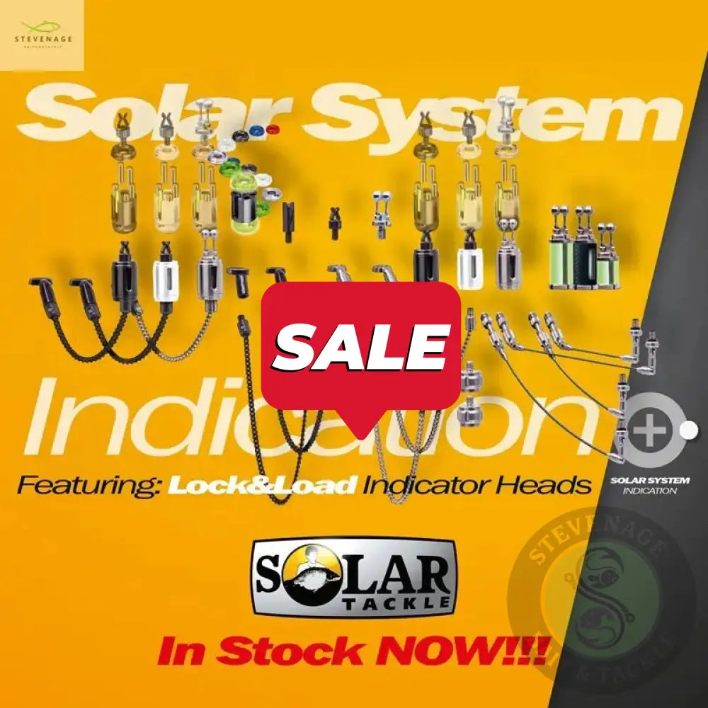 SOLAR TACKLE LOCK & LOAD  INDICATOR HEAD  KIT - STAINLESS WITH HANGA BALL LINE CLIP SOLAR TACKLE