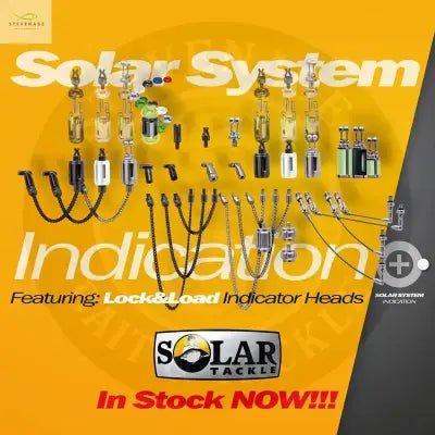SOLAR TACKLE LOCK & LOAD  INDICATOR HEAD  KIT - STAINLESS WITH HANGA BALL LINE CLIP SOLAR TACKLE