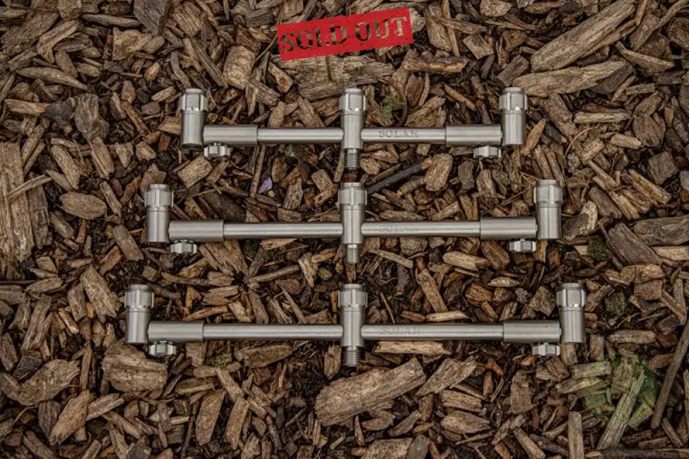 SOLAR TACKLE P1 PRO-LOC 3 ROD MEDIUM BUZZER BAR (WITH PRO-LOC THUMB SCREWS) SOLAR TACKLE