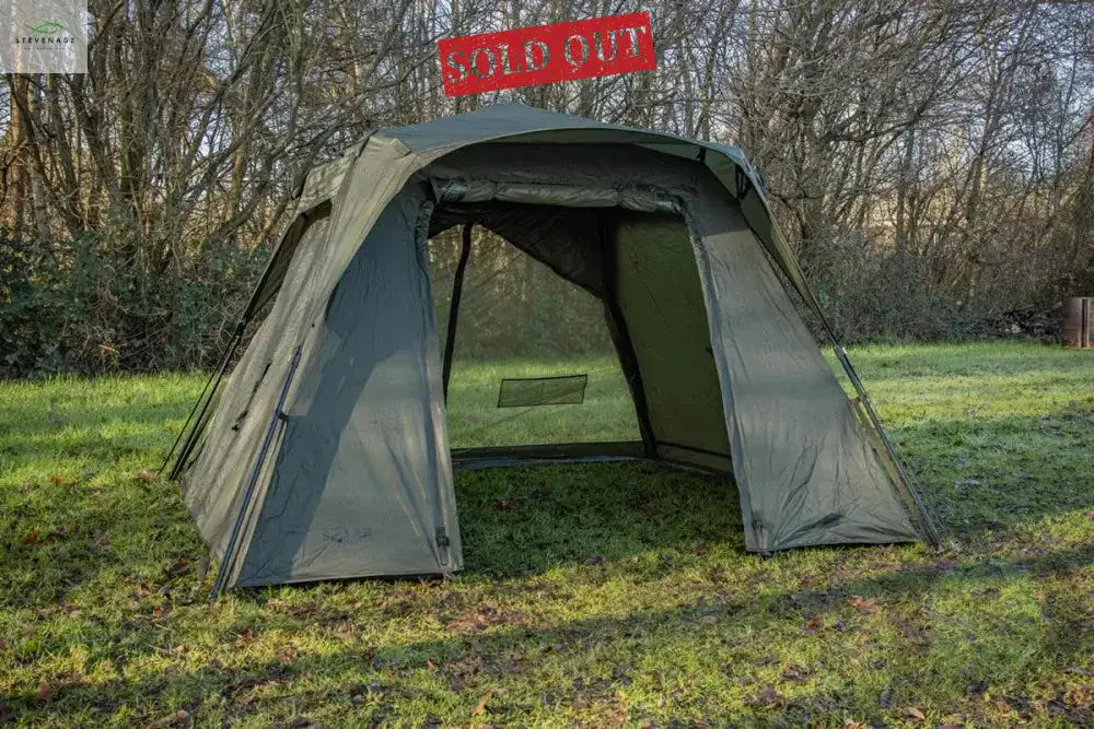 SP QUICK-UP SHELTER GREEN MKII WITH HEAVY-DUTY GROUNDSHEET SOLAR TACKLE