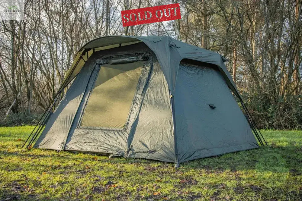 SP QUICK-UP SHELTER GREEN MKII WITH HEAVY-DUTY GROUNDSHEET SOLAR TACKLE
