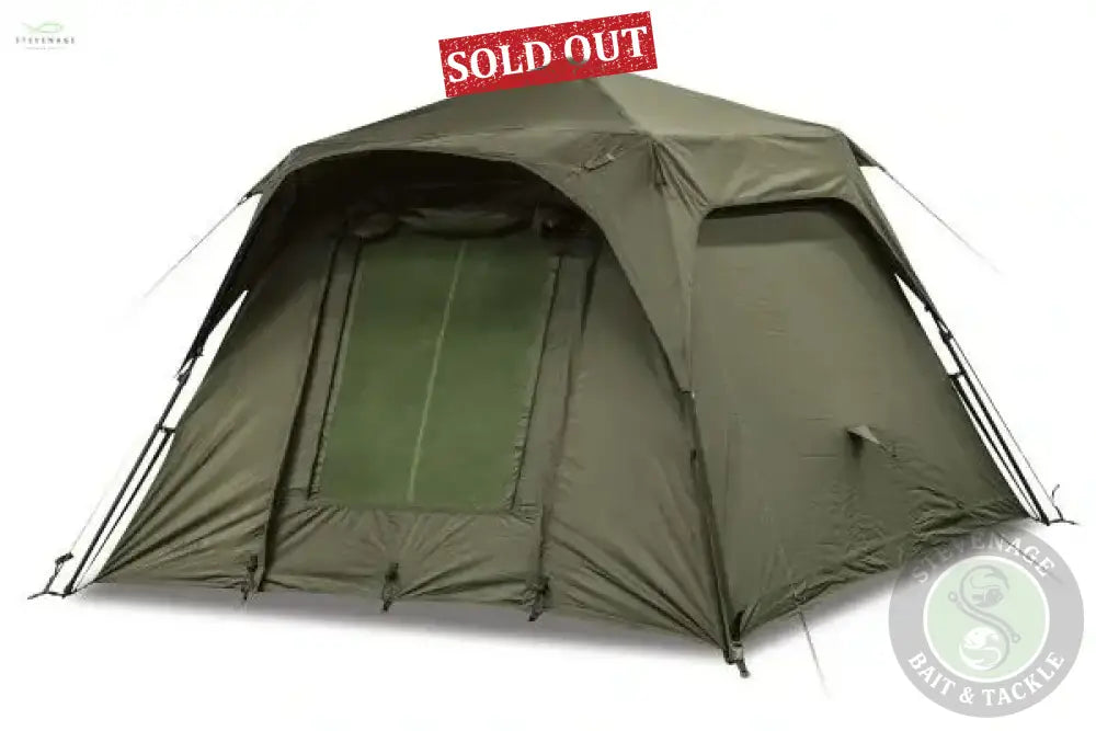 SP QUICK-UP SHELTER GREEN MKII WITH HEAVY-DUTY GROUNDSHEET SOLAR TACKLE